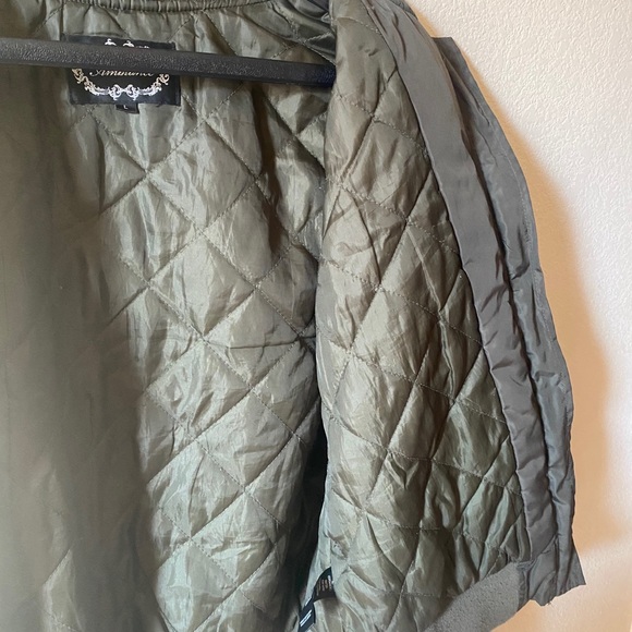 Olive Green Bomber Jacket - Picture 3 of 4